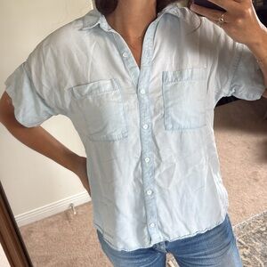 Cloth and stone light blue shirt